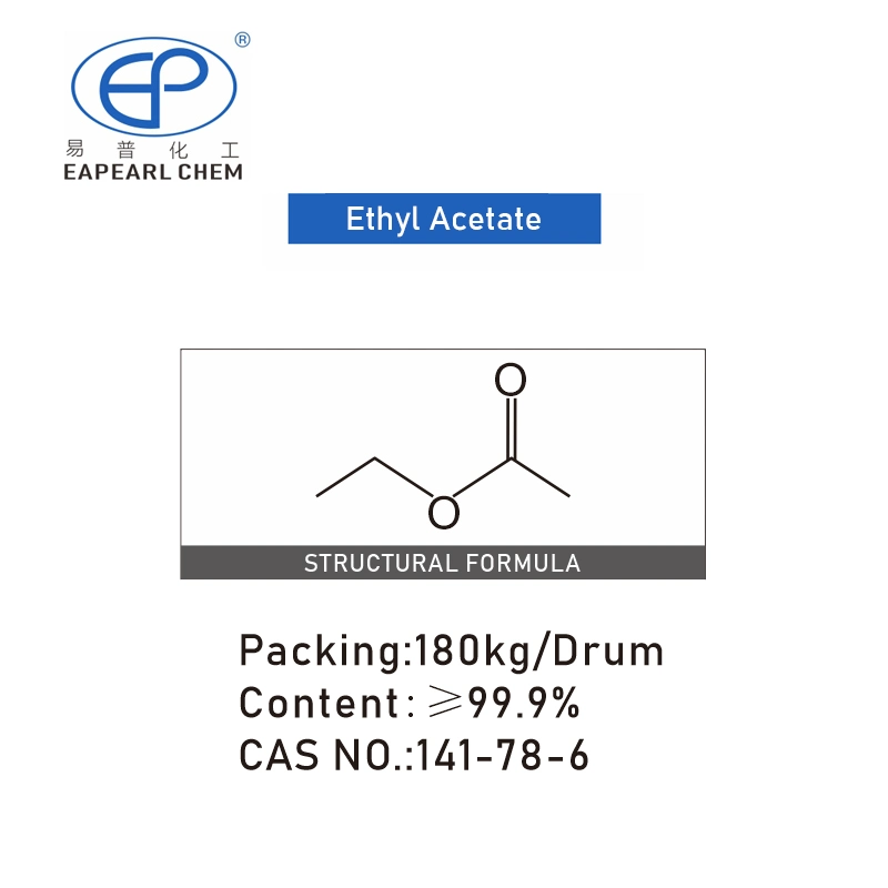 99.5% Ethyl Acetate Best Price CAS 141-78-6 Industrial Solvent China Supplier