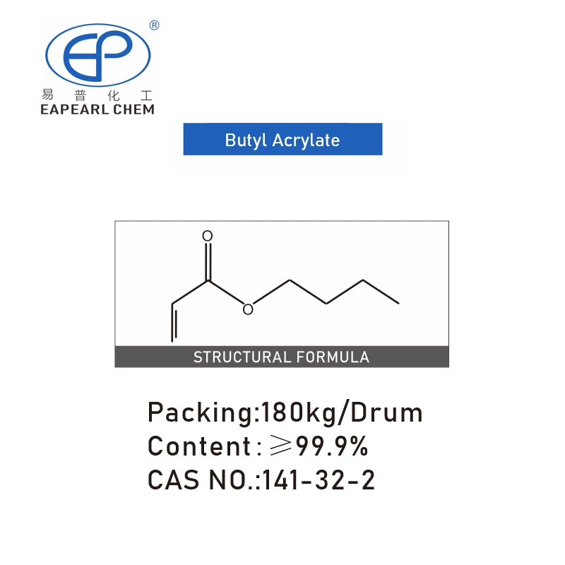 99%Min Butyl Acrylate CAS 141-32-2 with 180kg/Drum