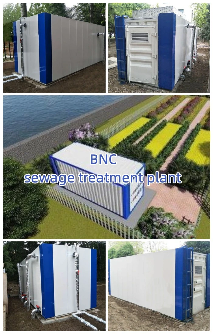 Customized Mbr Package Wastewater Plant Pure Irrigation Water Membrane Bioreactors Sewage Treatment Plant